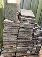 Gratis tegels en stenen op te halen, Tuin en Terras, Tegels en Klinkers, Ophalen, Gebruikt, Beton, Terrastegels