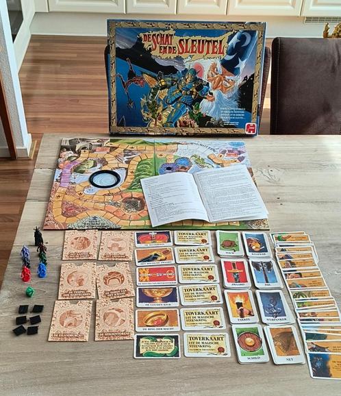 De schat en de sleutel Jumbo, Hobby en Vrije tijd, Gezelschapsspellen | Bordspellen, Zo goed als nieuw, Vijf spelers of meer, Ophalen of Verzenden