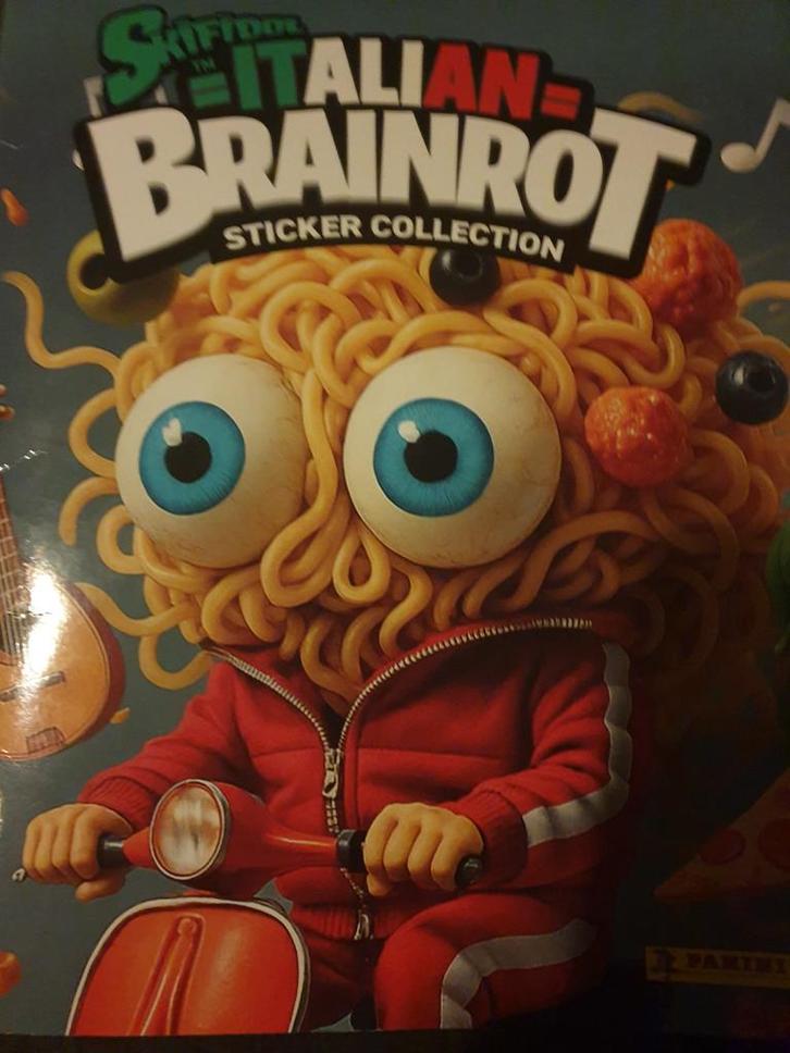 Skifidol Italian Brainrot Sticker Collection, Hobby en Vrije tijd, Stickers en Plaatjes, Nieuw, Sticker, Ophalen of Verzenden