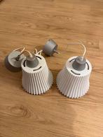 Vintage Ikea stilleben plisse hanglamp melkglas, Huis en Inrichting, Ophalen of Verzenden, Zo goed als nieuw, Minder dan 50 cm