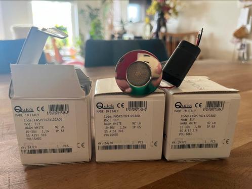 QUICK inbouwspot - 3 stuks, Caravans en Kamperen, Camper-accessoires, Nieuw, Ophalen of Verzenden