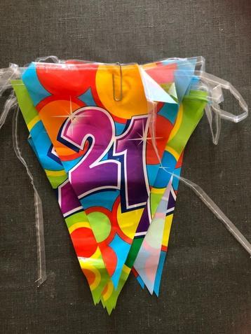Feest Slinger 21 jaar A'delft (€1,50) Vlaggetjes beschikbaar voor biedingen
