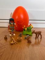 Playmobil 5278 - Indianenmeisje met bosdieren, Ophalen of Verzenden, Zo goed als nieuw, Complete set