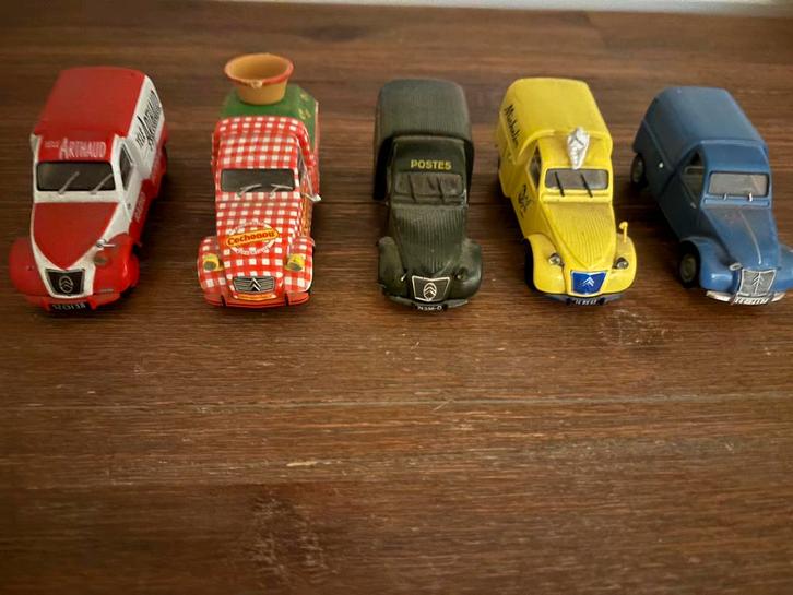 Miniatuur 2cv - Ak400, Antiek en Kunst, Antiek | Speelgoed, Ophalen of Verzenden