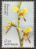 256 Australië 2025 Native Orchids, Verzenden, Gestempeld