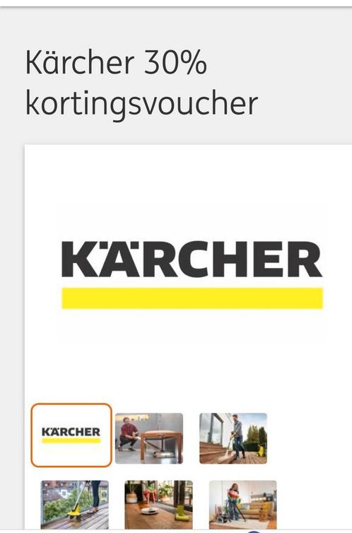 karcher 30% korting op home and garden, Doe-het-zelf en Verbouw, Overige Doe-het-zelf en Verbouw, Nieuw, Ophalen