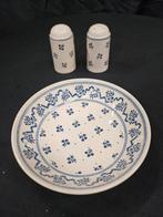 Lauren ashley bord en peper en zoutstel, Ophalen of Verzenden, Porselein, Overige stijlen, Bord(en)