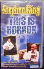This Is Horror Stephen King dubbele VHS, Cd's en Dvd's, VHS | Film, Ophalen of Verzenden, Zo goed als nieuw, Horror