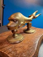 grote deurklopper brons, Antiek en Kunst, Antiek | Koper en Brons, Ophalen of Verzenden, Brons