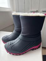 Donkerblauwe snowboots maat 38 met roze accenten, Ophalen of Verzenden, Zo goed als nieuw, Meisje, Laarzen