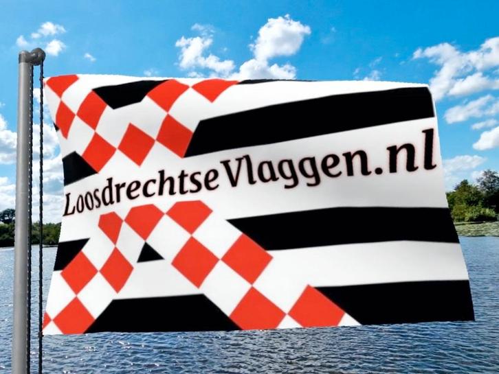 Loosdrechtse vlaggen | Loosdrecht | vlag van Loosdrecht, Diversen, Vlaggen en Wimpels, Nieuw, Ophalen of Verzenden