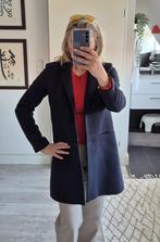 Donkerblauwe lange blazerjas van Esprit | Maat S, Blauw, Ophalen of Verzenden, Zo goed als nieuw, Jasje