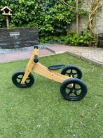 Loopfiets hout, Kinderen en Baby's, Speelgoed | Buiten | Voertuigen en Loopfietsen, Ophalen of Verzenden, Zo goed als nieuw, Loopfiets