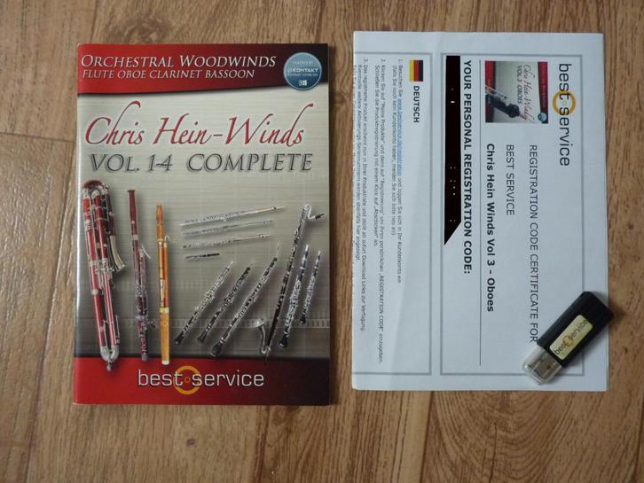 Twee uitstekende HOBO VST-Sound Libraries (o.a. Chris Hein)., Muziek en Instrumenten, Midi-apparatuur, Zo goed als nieuw, Ophalen of Verzenden