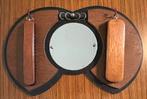 Art Deco hal spiegel, Ophalen of Verzenden, Rechthoekig, Minder dan 50 cm