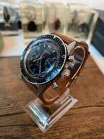 Vintage gander chronograaf valjoux 38mm landeron horloge, Ophalen of Verzenden, Zo goed als nieuw, Zwart, Android