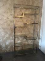 Zilveren vakkenkast/wandkast eric kuster styl, Ophalen, 200 cm of meer, 50 tot 100 cm, Zo goed als nieuw