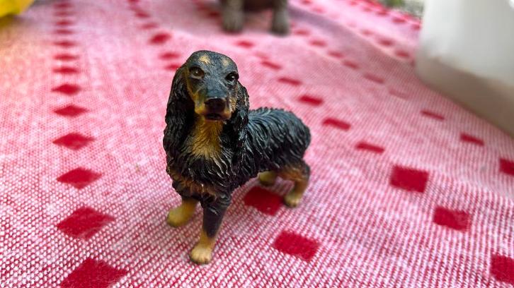 Vintage setter beeldje, Verzamelen, Beelden en Beeldjes, Zo goed als nieuw, Dier, Ophalen of Verzenden