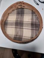 Antieke Colombiaanse meelzeef, Huis en Inrichting, Ophalen of Verzenden, Gebruikt, Rond, Hout