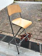 2 klapstoelen ikea, Huis en Inrichting, Barkrukken, Ophalen, Gebruikt, 60 tot 90 cm, Metaal