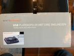platenspeler, Zo goed als nieuw, USB-aansluiting, Platenspeler, Ophalen