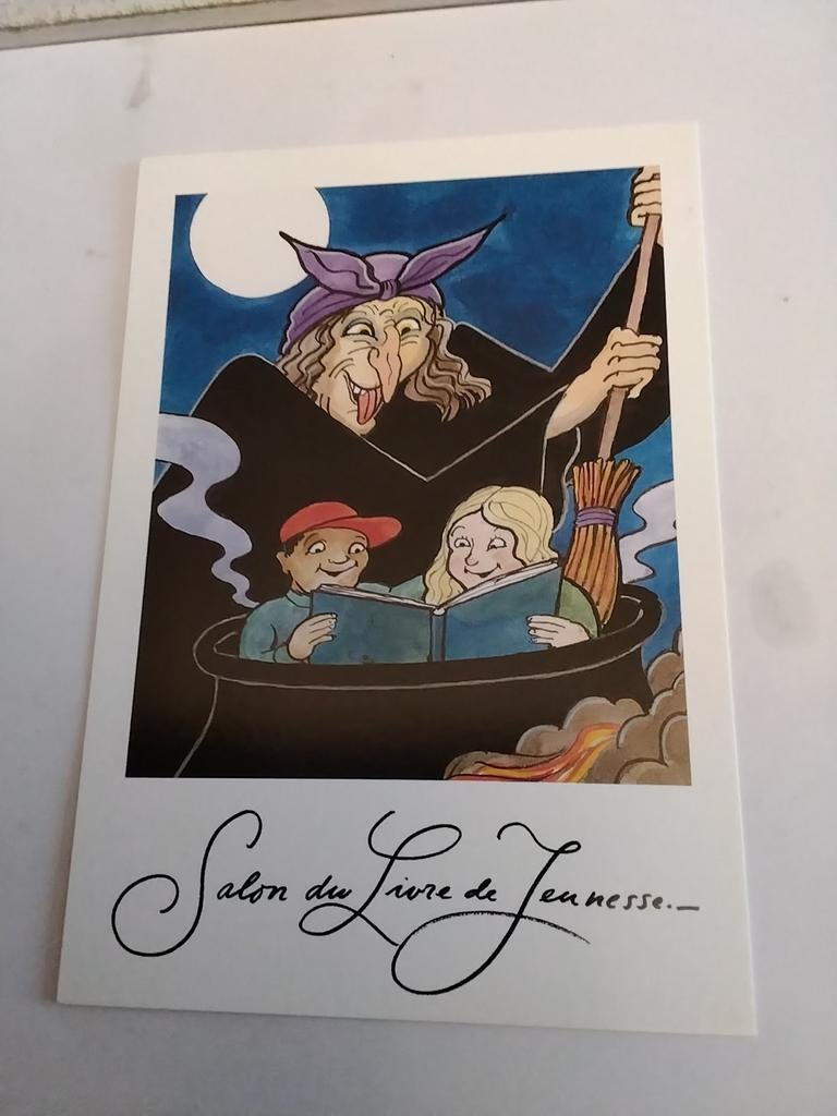 TOMI. UNGERER.   "SALON DU LIVRE DE JEUNESSE", Ophalen of Verzenden