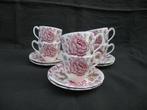 Johnson Brothers/Bros ROSE CHINTZ  Koffiekop en schotels, Ophalen of Verzenden, Zo goed als nieuw, Aardewerk
