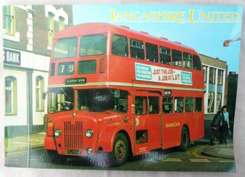 GB Lancashire United bus onderneming. dubbeldekker bus 1975.