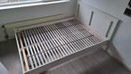 Bed Songesand Ikea, Huis en Inrichting, Slaapkamer | Bedden, Ophalen, Wit, Tweepersoons, 140 cm