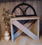 Leuk steigerhouten bankje, Huis en Inrichting, Ophalen of Verzenden, La Rentree, J.vanhijum@kpnmail.nl, Canadezenlaan 4 Dokkum