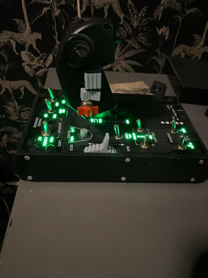 Thrustmaster HOTAS Warthog Joystick & Throttle, Computers en Software, Joysticks, Zo goed als nieuw, Ophalen of Verzenden