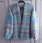 Nieuw handgemaakt mohair Bernadette vest, een maat, Blauw, Maat 46/48 (XL) of groter, Nieuw, Ophalen of Verzenden