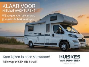 Meerdere topkwaliteit campers (bv Dethleffs t.w.v. €47.950) beschikbaar voor biedingen