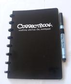 Correctbook Zwart / Gelinieerd & Blanco pagina's met pen, Diversen, Schrijfwaren, Ophalen of Verzenden