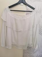H&M Off Shoulder Blouse Wit Maat 36, H&M, Wit, Ophalen of Verzenden, Zo goed als nieuw