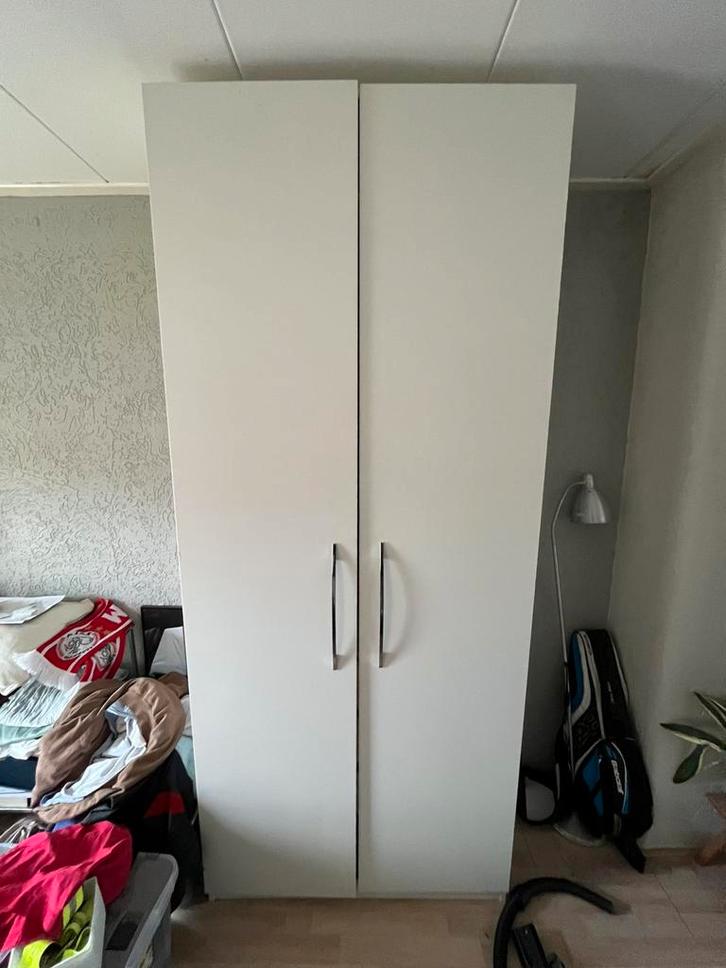 IKEA PAX Kledingkast Wit, Huis en Inrichting, Kasten | Kledingkasten, Gebruikt, 200 cm of meer, 100 tot 150 cm, 25 tot 50 cm, Met lade(s)