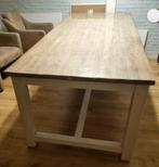 Zeer mooie grote eettafel hout(Almere Haven), Huis en Inrichting, Tafels | Eettafels, Ophalen, 100 tot 150 cm, 200 cm of meer