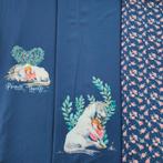 Stenzo tricot 3 delen paneel Princess & unicorn, Hobby en Vrije tijd, Stoffen en Lappen, 120 cm of meer, Nieuw, Ophalen of Verzenden