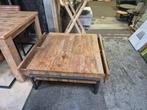 Mango salontafel, 100 tot 150 cm, Vintagedeco, Zo goed als nieuw, Metaal