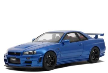 Nissan Skyline NISMO R34 GT-R Z-tune Bayside Blue 1:12 G082 beschikbaar voor biedingen
