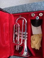 Cornet, Muziek en Instrumenten, Blaasinstrumenten | Trompetten, Ophalen, Gebruikt, Overige typen, Met koffer