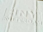 HNY Hotel New York Rotterdam zware kwaliteit badmat, Nieuw, Badmat, Ophalen of Verzenden, Wit