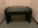 Leolux hocker poef, Ophalen, Gebruikt, Leer, 75 tot 100 cm