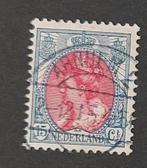 nvph 65 gestempeld Koningin Wilhelmina bontkraag 1899-1921, Postzegels en Munten, Postzegels | Nederland, Verzenden, T/m 1940
