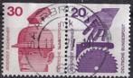 Duitsland – Unfallverhütung – M W55 – 698C+699C, Verzenden, BRD, Gestempeld
