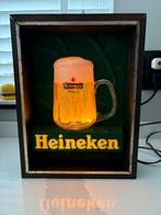 Heinenken vintage borrel lichtbak, Verzenden, Zo goed als nieuw, Lichtbak of (neon) lamp