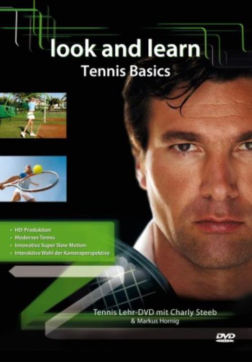 Look and Learn - Tennis Basics with Charly Steeb, Cd's en Dvd's, Dvd's | Sport en Fitness, Zo goed als nieuw, Cursus of Instructie