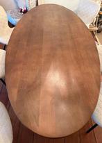 Ovale mango eettafel, Huis en Inrichting, Tafels | Eettafels, Ophalen, 100 tot 150 cm, 200 cm of meer, Zo goed als nieuw