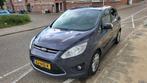 Ford C-Max 1.0 Ecoboost 74KW/100PK 2014 Grijs, Auto's, Voorwielaandrijving, Stof, Zwart, 100 pk