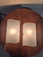 2 italiaanse wandlampjes design glas, Onbekend, Ophalen of Verzenden, Onbekend, Onbekend